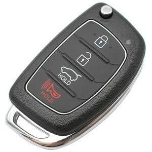 Hyundai I40 OEM 4 Button Flip Remote Key 433MHz ID60 (80BIT) TOY40