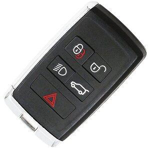 Jaguar E-Pace F-Pace I-Pace Aftermarket 5 Button Keyless Remote Key 433MHz ID49 HU101