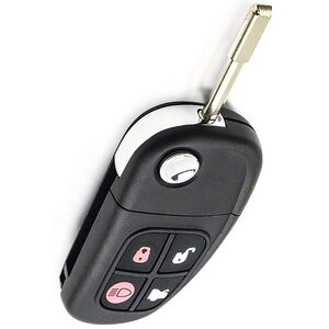 Jaguar S-Type X-Type XJ Aftermarket 4 Button Flip Remote Key 433MHz ID60 FO-24/FO-6