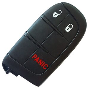 Chrysler/Dodge/Fiat/Jeep 300 Challenger Charger Aftermarket 3 Button Smart Remote Key 433MHz ID46 (PCF7945) CY24 M3N40821302
