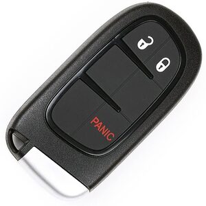 Chrysler/Dodge/Fiat/Jeep 300 Challenger Charger Aftermarket 3 Button Smart Remote Key 433MHz ID46 (PCF7945) CY24 7812A-40821302
