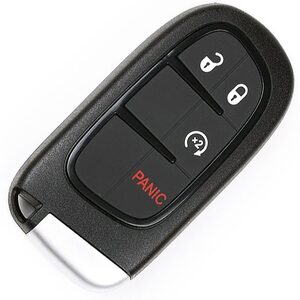 Chrysler/Dodge/Fiat/Jeep 300 Challenger Charger Aftermarket 4 Button Keyless Remote Key 433MHz ID46 (PCF7945) CY24 560469564G