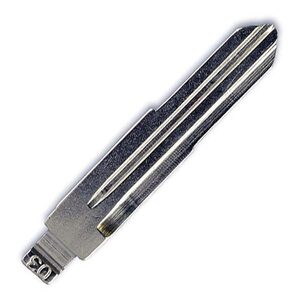 Keydiy / Xhorse HON58R #03 Flip Key Blade - Cut From Image or Code