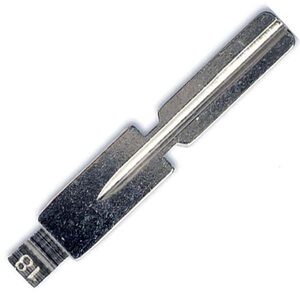 Keydiy / Xhorse HU58 #18 Flip Key Blade - Cut From Image or Code