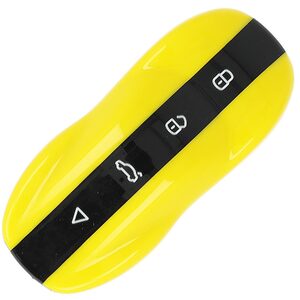 KeyDIY Universal Supercar Style 4 Button Smart Remote - Amber Yellow (ZB71-4)