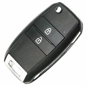 KIA 2 Button Remote Repair Case with KIA 7 Blade for Morning, Picanto, Sportage (2011–2018)