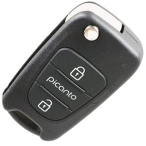 Kia Picanto OEM 2 Button Flip Remote Key 433MHz ID46 (PCF7936) KI-7/KIA7