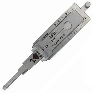 Kawasaki KW18 Genuine Lishi Single Lifter Pick & Decoder - Ignition