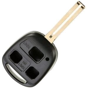 Lexus 3 Button Non Flip Remote Repair Case With TOY48 Blade