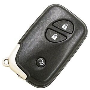 Lexus 3 Button Smart Key Remote Repair Case TOY48 Blade