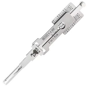Jaguar / Land Rover HU101 Covered Lock Genuine Lishi 2-in-1 Pick & Decoder (HU101-CO-EXT)