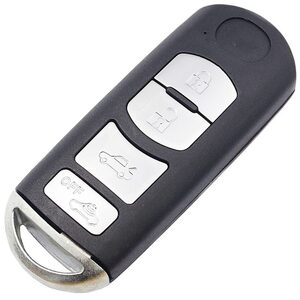 Mazda 4 Button Smart Remote Repair Case With Off Button MAZ24R Blade