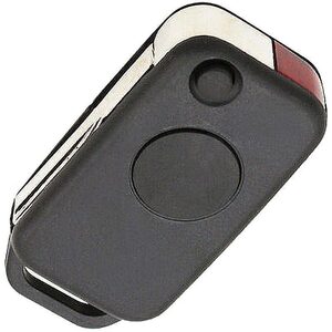Mercedes 1 Button Flip Remote Repair Case With HU64 Blade