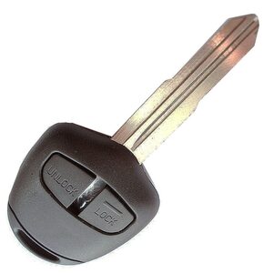 Mitsubishi L200 Montero Pajero Aftermarket 2 Button Non-Flip Remote Key 433MHz ID46 (PCF7936) MIT-12/MIT8