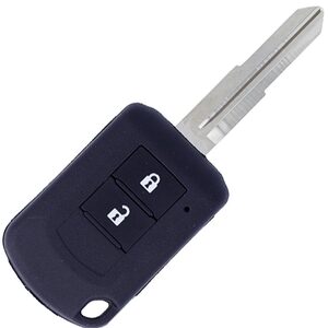 Mitsubishi ASX Aftermarket 2 Button Non-Flip Remote Key 433MHz ID46 MIT11R (2017-2020)