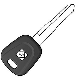 Mitsubishi MIT17 Transponder Key Shell - Cut From Image/Code