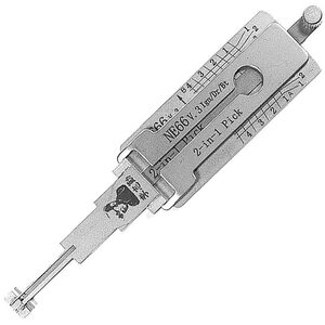 Volvo NE66 Genuine Lishi Single Lifter Pick & Decoder - Boot / Doors / Ignition