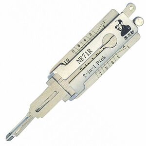 Honda / Land Rover / Rover NE71R Genuine Lishi Twin Lifter Pick & Decoder - Boot / Doors / Ignition