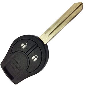 Nissan Micra Aftermarket 2 Button Non-Flip Remote Key 433MHz ID46 (PCF7936) DAT-15/NSN14/NSN19