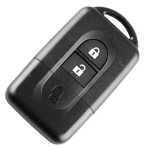 Nissan Micra Note Qashqai Aftermarket 2 Button Smart Remote Key 433MHz ID60 (80BIT) DAT-15/NSN14/NSN19