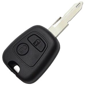 Peugeot 106 206 2 Button Remote Repair Case With NE73