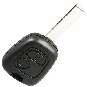 Peugeot 2 Button Remote Repair Case With HU83 Blade