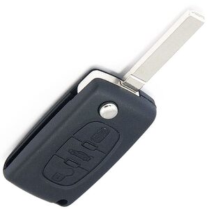 Peugeot 407 OEM 3 Button Flip Remote Key 433MHz ID46 (PCF7961) CIT-1/VA2/VA6
