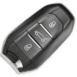 Citroen/Peugeot/Vauxhall/Opel Aftermarket 3 Button Smart Remote Key 433MHz ID4A HU-HCA/HU66 KS02320