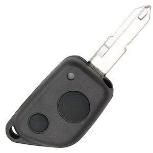Peugeot 306 Old Style 2 Button Remote Repair Case With NE73