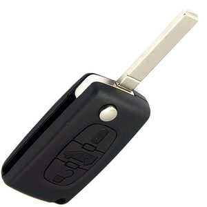Peugeot Partner OEM 3 Button Flip Remote Key 433MHz ID46 (PCF7941) CIT-1/VA2/VA6