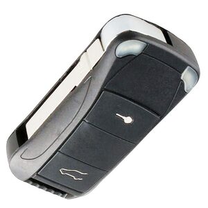 Porsche 2 Button Flip Key Remote Repair Case HU66 Blade