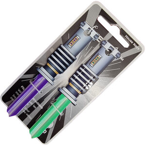 Purple & Green Lightsaber 2 Pack House Keys UL2 UL054 - Free cutting service in store