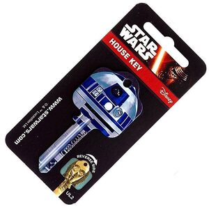 R2-D2 Starwars Key UL2 UL054 - Free Cutting Service In Store