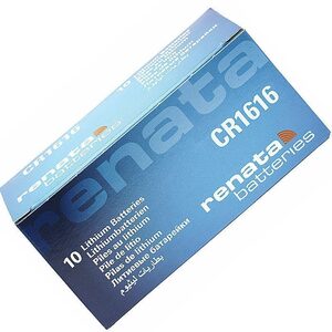 Renata CR1616 High Quality Swiss Made Lithium Battery - Pack Of 10