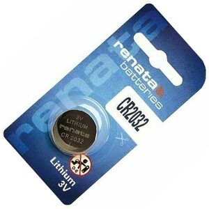 Renata CR2032 High Quality Swiss Made Lithium Battery - Single