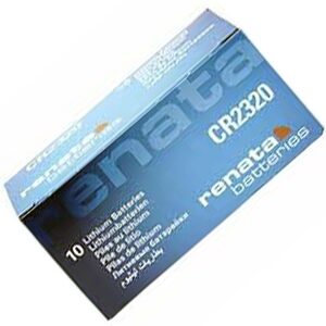 Renata CR2320 High Quality Swiss Made Lithium Battery - Pack Of 10