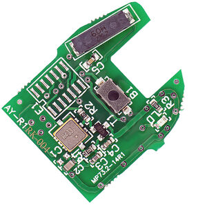 Renault Clio Kangoo 1 Button Remote Key Repair PCB Board 433MHz - Ref RB004