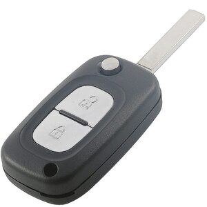 Renault 2 Button Flip Remote Repair Case VA2 / VA6 Blade