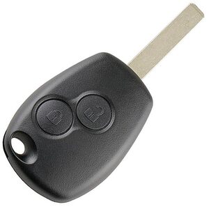 Dacia/Renault Duster Logan Sandero Aftermarket 2 Button Non-Flip Remote Key 433MHz ID4A VA2 805673071R