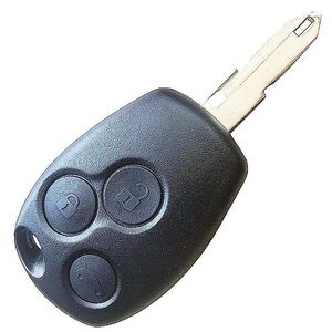 Dacia/Nissan/Renault/Vauxhall/Opel Duster Logan Sandero Aftermarket 3 Button Non-Flip Remote Key 433MHz ID46 (PCF7946) NE72