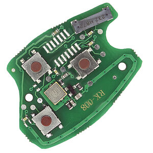 Renault Clio- Kangoo Master Trafic 3 Button Remote Key Repair PCB Board 433MHz - Ref RB008