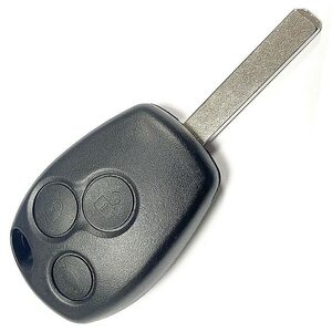 Dacia/Renault/Vauxhall/Opel Duster Logan Sandero Aftermarket 3 Button Non-Flip Remote Key 433MHz ID46 (PCF7961) VA2