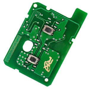 Renault Dacia Clio Duster Logan Sandero Symbol Trafic 2 Button Remote Key Repair PCB Board 433MHz - Ref RB019