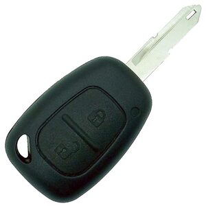 Renault Master Trafic 2 Button Non Flip Remote Repair Case NE72 / NE73 Blade