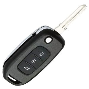 Dacia/Renault Duster Logan Sandero Aftermarket 3 Button Flip Remote Key 433MHz ID46 (PCF7961) HU179