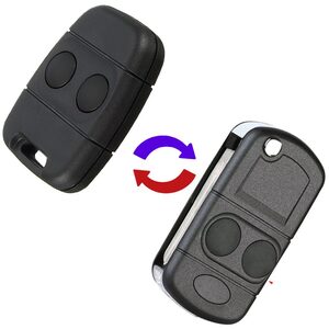 Land Rover / Rover / MG 2 Button Remote Conversion All-in-One Case NE75 Blade