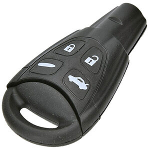 Saab 9-3 9-5 Aftermarket 4 Button Fobik Remote Key 433MHz ID46 (PCF7946) HU100/OP-11