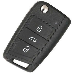 Seat Alteca OEM 3 Button Flip Remote Key 433MHz ID49 HU-5/HU162