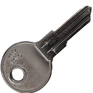 Hudson / Basco BA5R / YA-45 Metal Head Non-Transponder Key Blank - Cut From Image Upload or Key Code