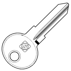 BMW BM-HB / BW7 Motorbike Non-Transponder Key Blank - Cut From Image Upload or Key Code